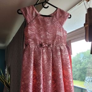 Girl's Lace Formal Dress